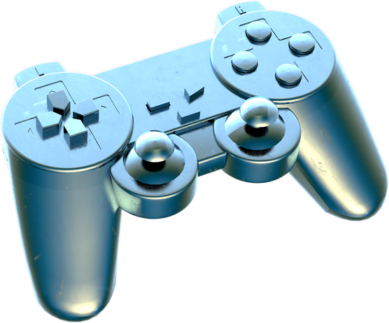 Chrome and Metal Elements Pointy Cloud