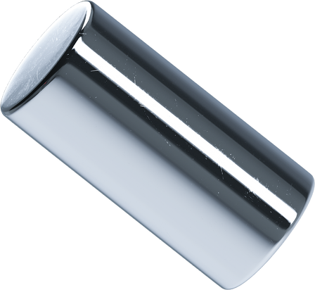 3D Chrome Shape CylinderBlob